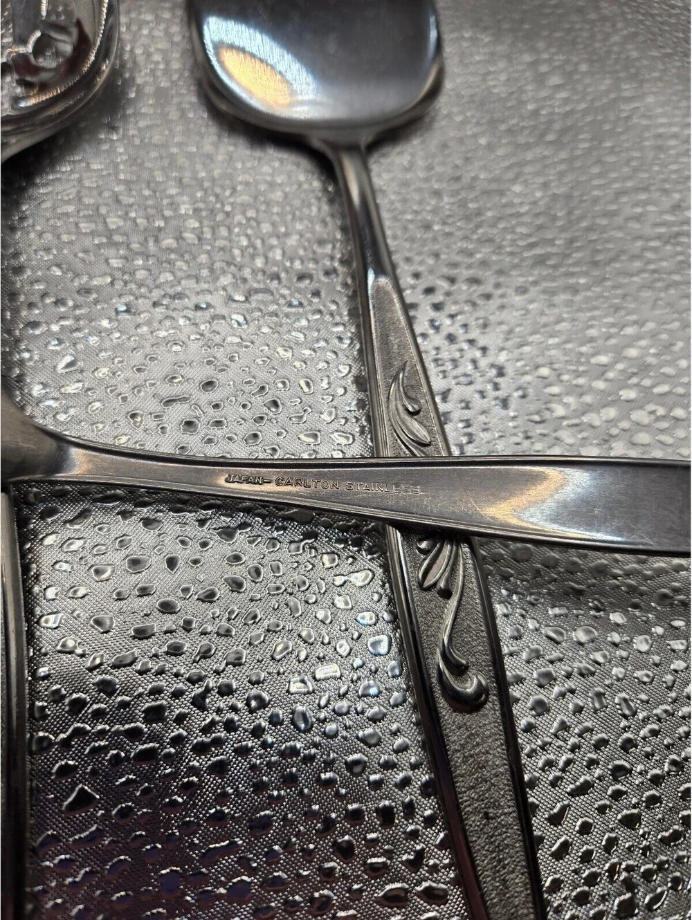 CAS1 Carlton 3 serving pieces Stainless flatware pieces, Silverware  mcm decor
